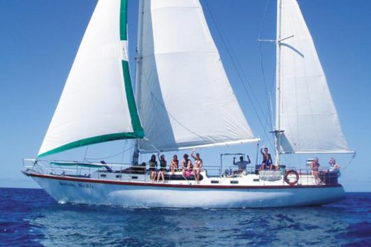 waltzing matilda whitsundays sailing adventure airlie beach australia yacht